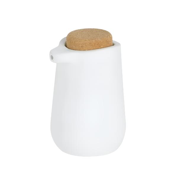 Kera Soap Pump White/Cork