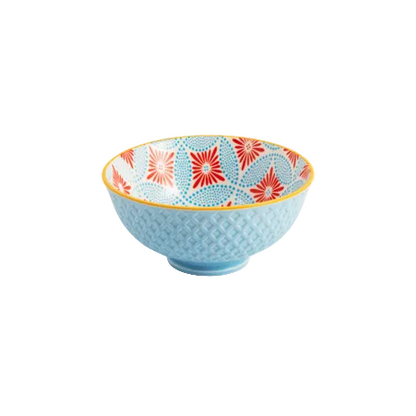 Nibble Bowl Blue Mosiac