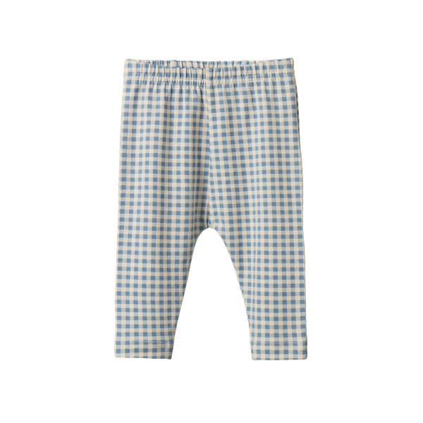 Leggings Blue Gingham