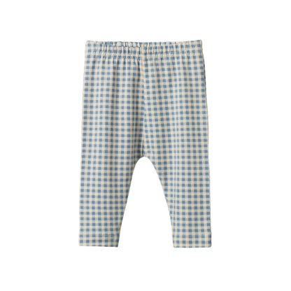 Leggings Blue Gingham