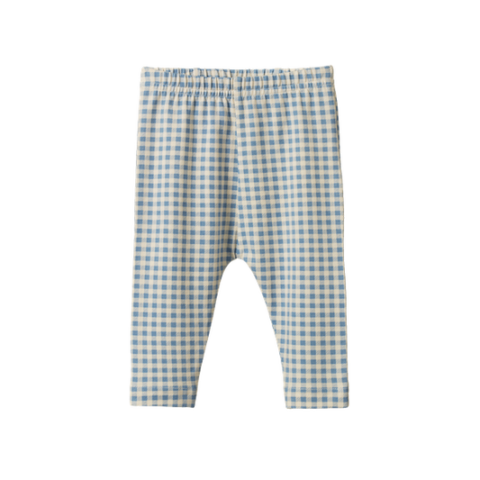 Leggings Blue Gingham