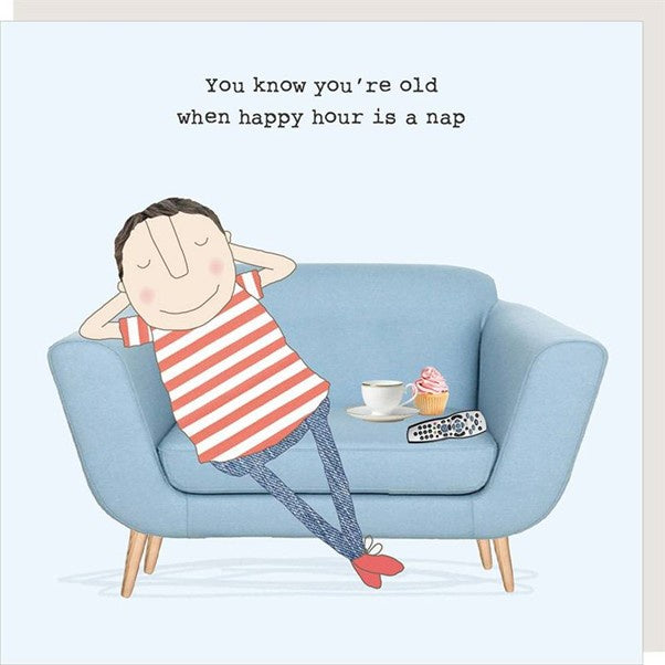 Card Happy Nap