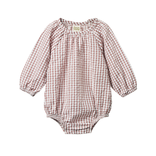 Meadow Bodysuit Gingham Twilight