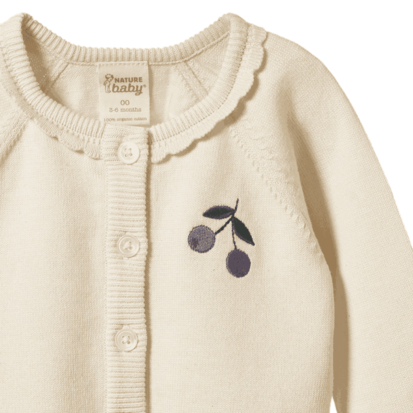 Piper Cardigan Winter Berry