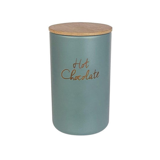 Brenton Green Hot Choc Canister 14cm