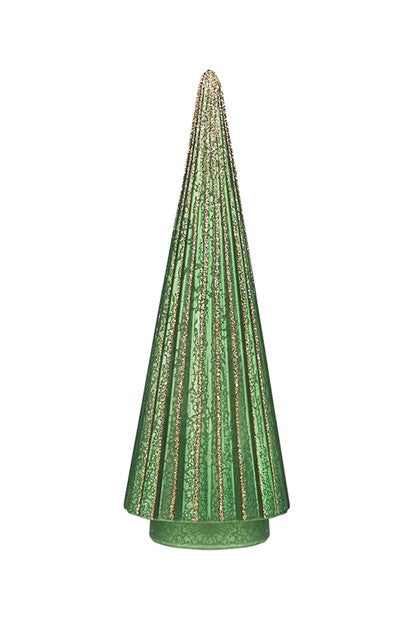 Glass Tree Antique Green Large