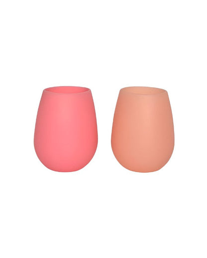 Fegg Silicone Glasses - Flamingo + Lotus