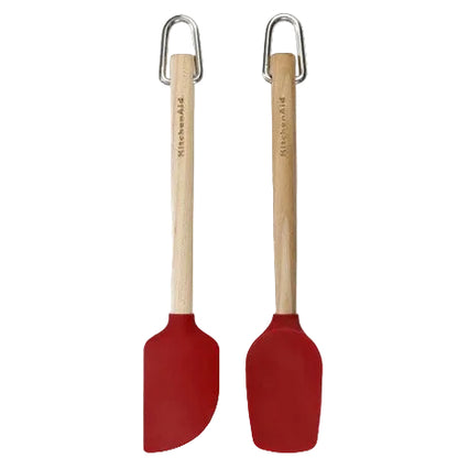 Birchwood Mini Spatulas Set 2 Empire Red