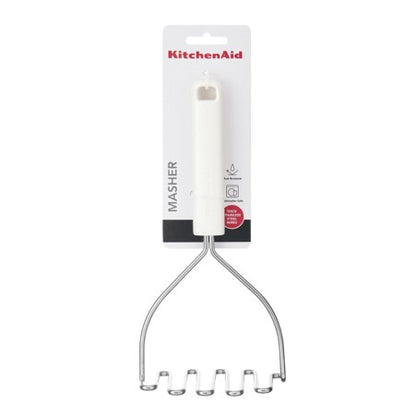 Classic Masher Porcelain White