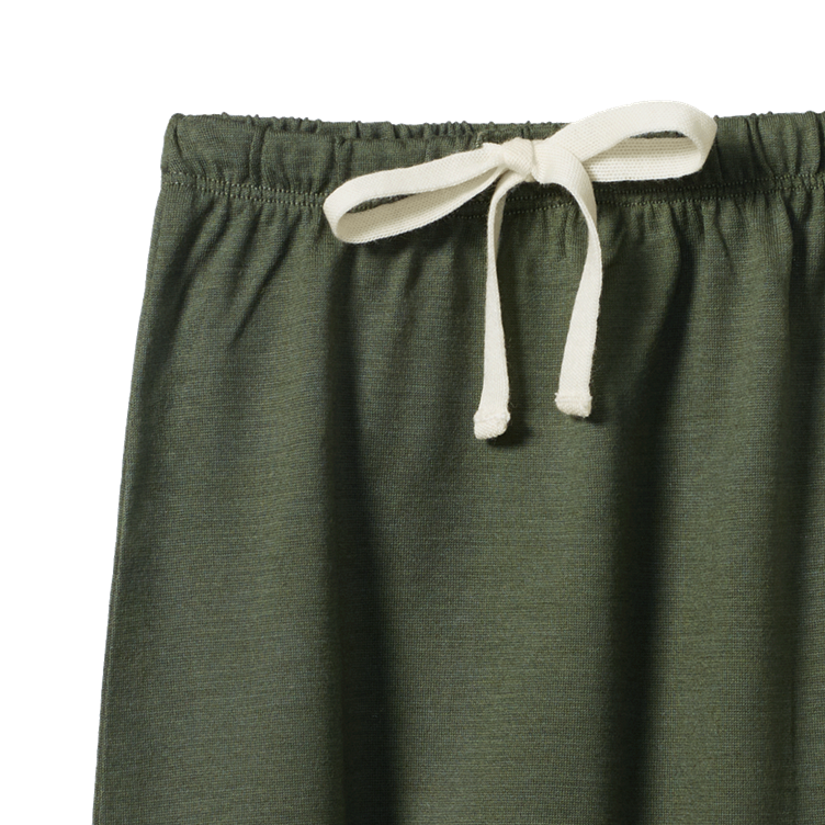 Merino Drawstring Pants  Thyme