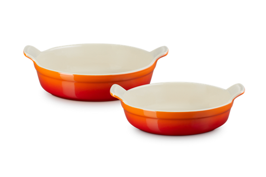 Heritage Round Dish Set2 Volcanic