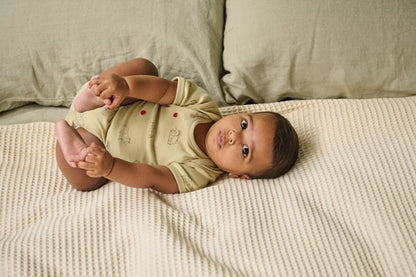 Cotton Short Sleeve Bodysuit Guinea Pig