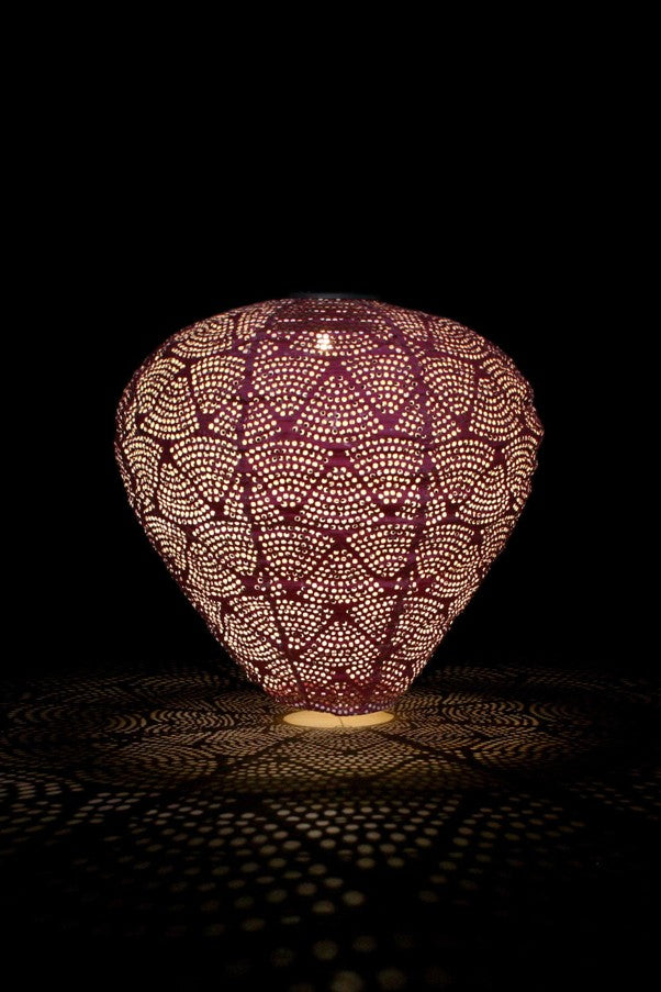 Solar Lantern Purple Balloon