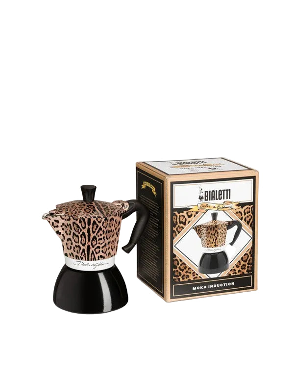 Bialetti Dolce&Gabbana Moka Induction Leopardo 6 Cup