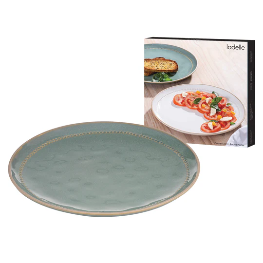 Cameo Sage Round Platter 33cm