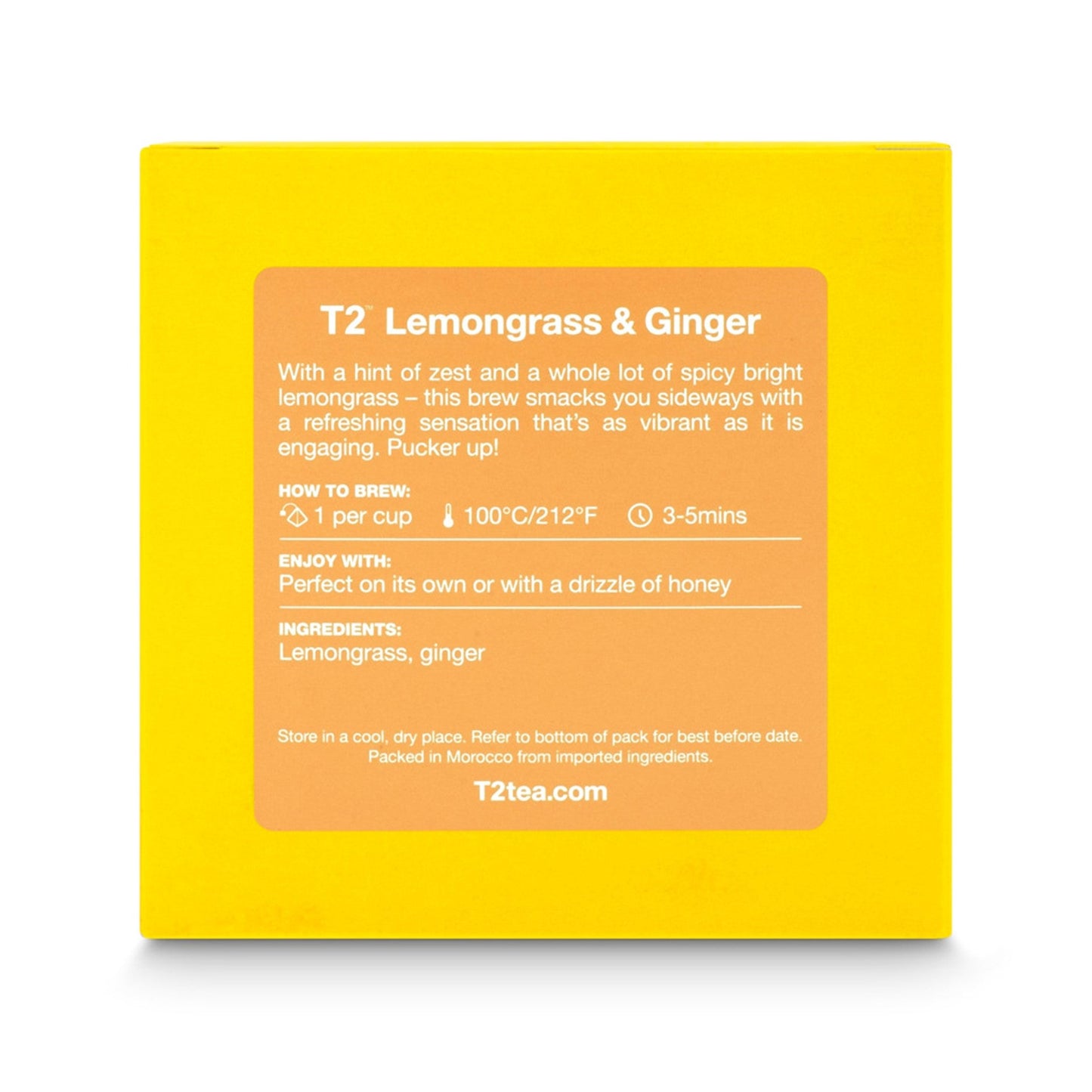 T2 Lemongrass & Ginger Bags