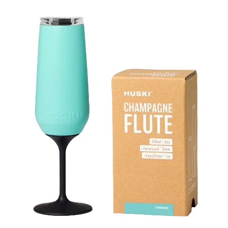 Huski Champagne Flute Turquoise