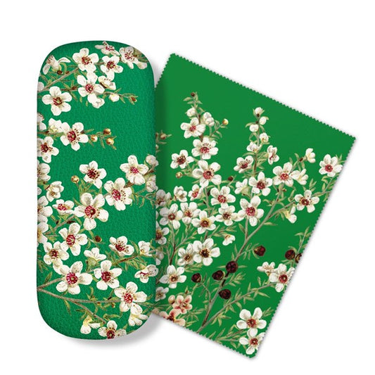 Glasses Case Manuka Flower