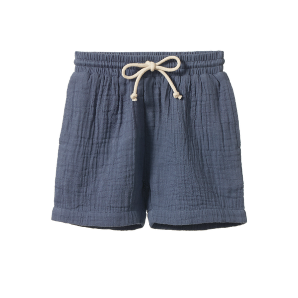 James Shorts Muslin Vintage Indigo