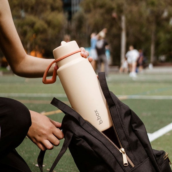Insulated Flip Top 1L Bottle Melon Mist