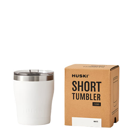 Huski Short Tumbler 2.0 White