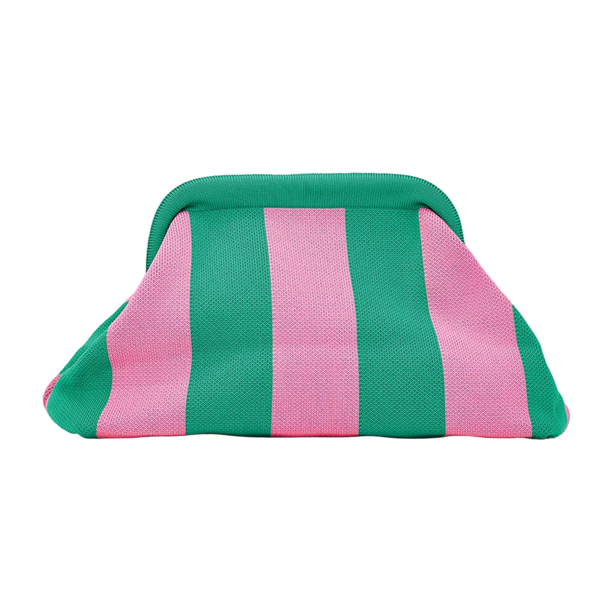 Dumpling Clutch Pink/Green