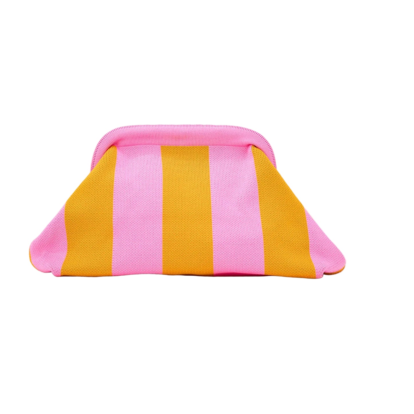 Dumpling Clutch Orange/Pink