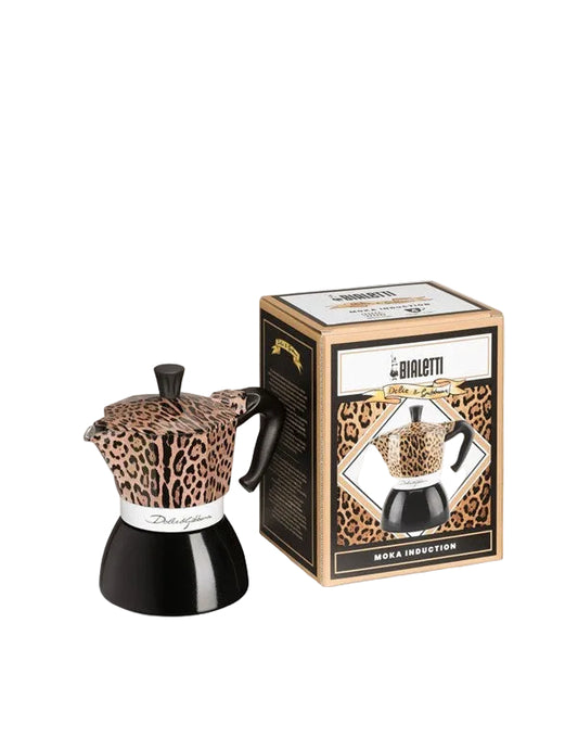 Bialetti Dolce&Gabbana Moka Induction Leopardo 4 Cup