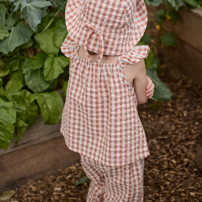 Sunhat Dandelion Gingham