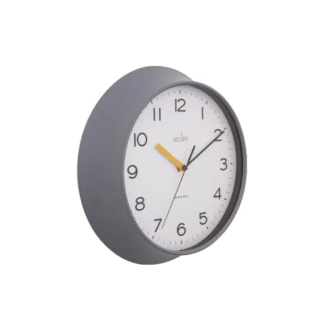 Acctim Rhea Wall Clock Pigeon Grey