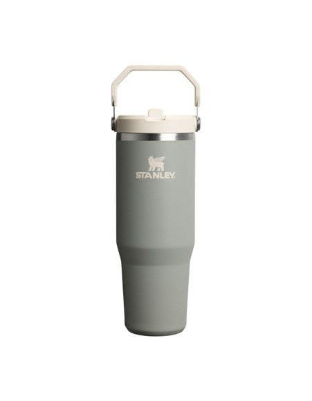 The Ice Flow Flip Straw 30oz Sage Grey