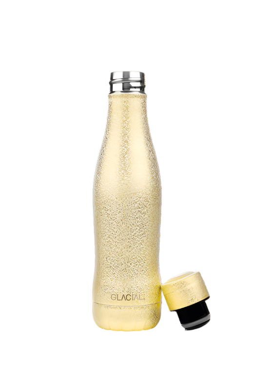 Glacial Bottle Gold Glitter