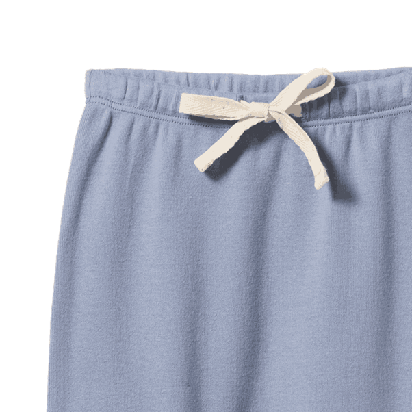 Drawstring Pants Dusky Blue