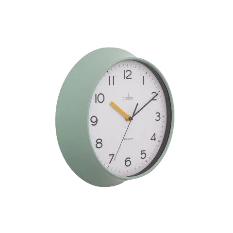 Acctim Rhea Wall Clock Cool Mint