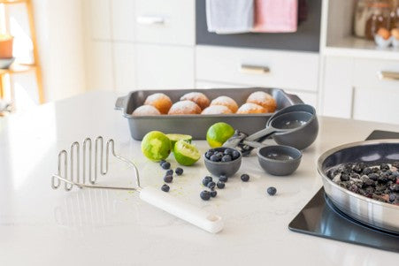 Classic Masher Porcelain White