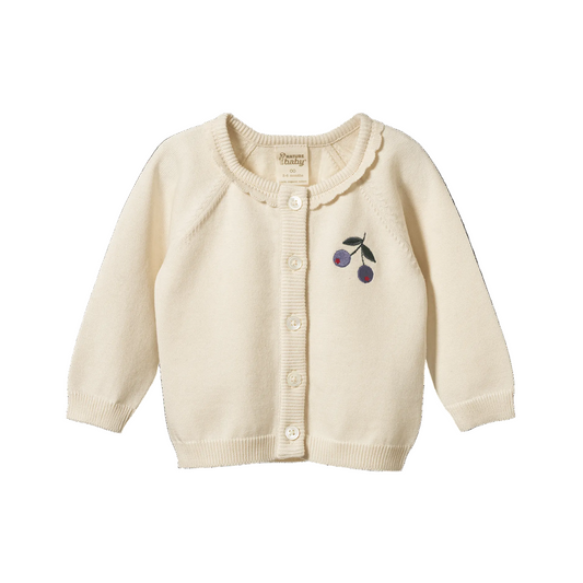 Piper Cardigan Winter Berry
