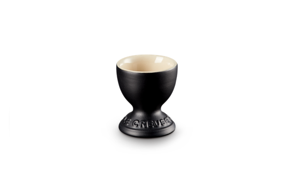 Egg Cup Satin Black