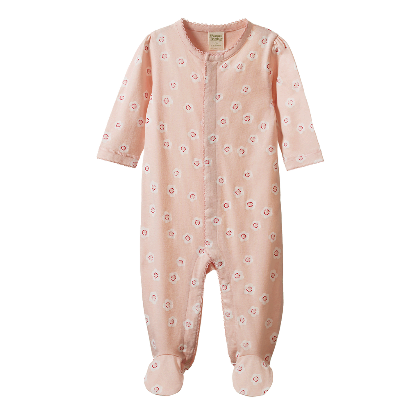 Lucy Suit Flora Stamp Rose Dust