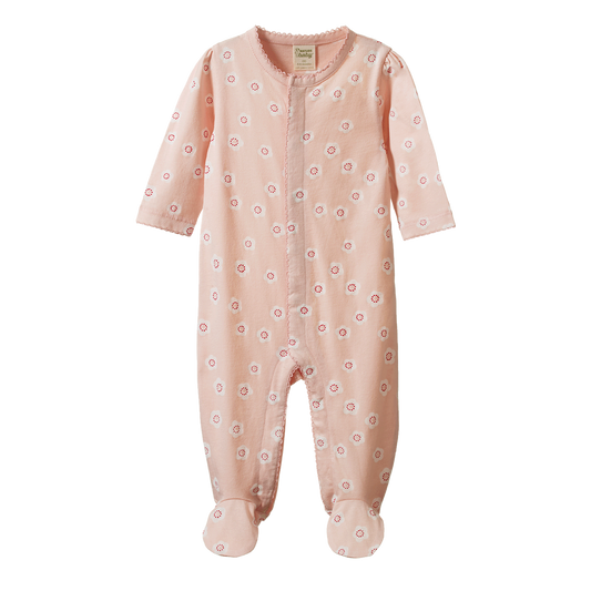 Lucy Suit Flora Stamp Rose Dust