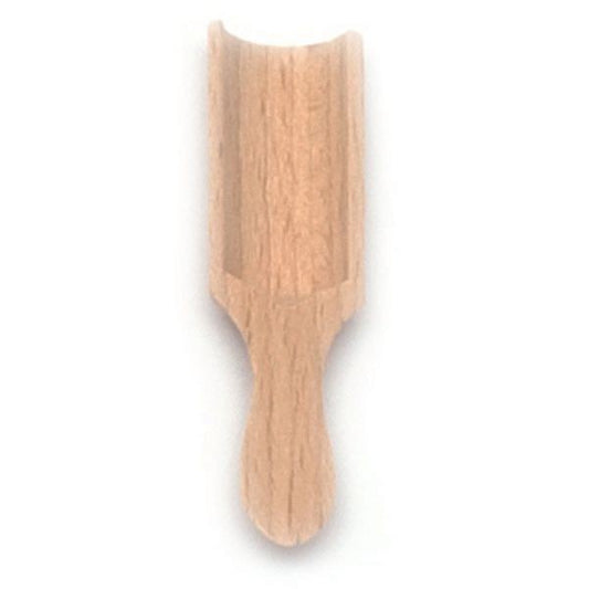 Dishy Beechwood Flat Scoop 2cm