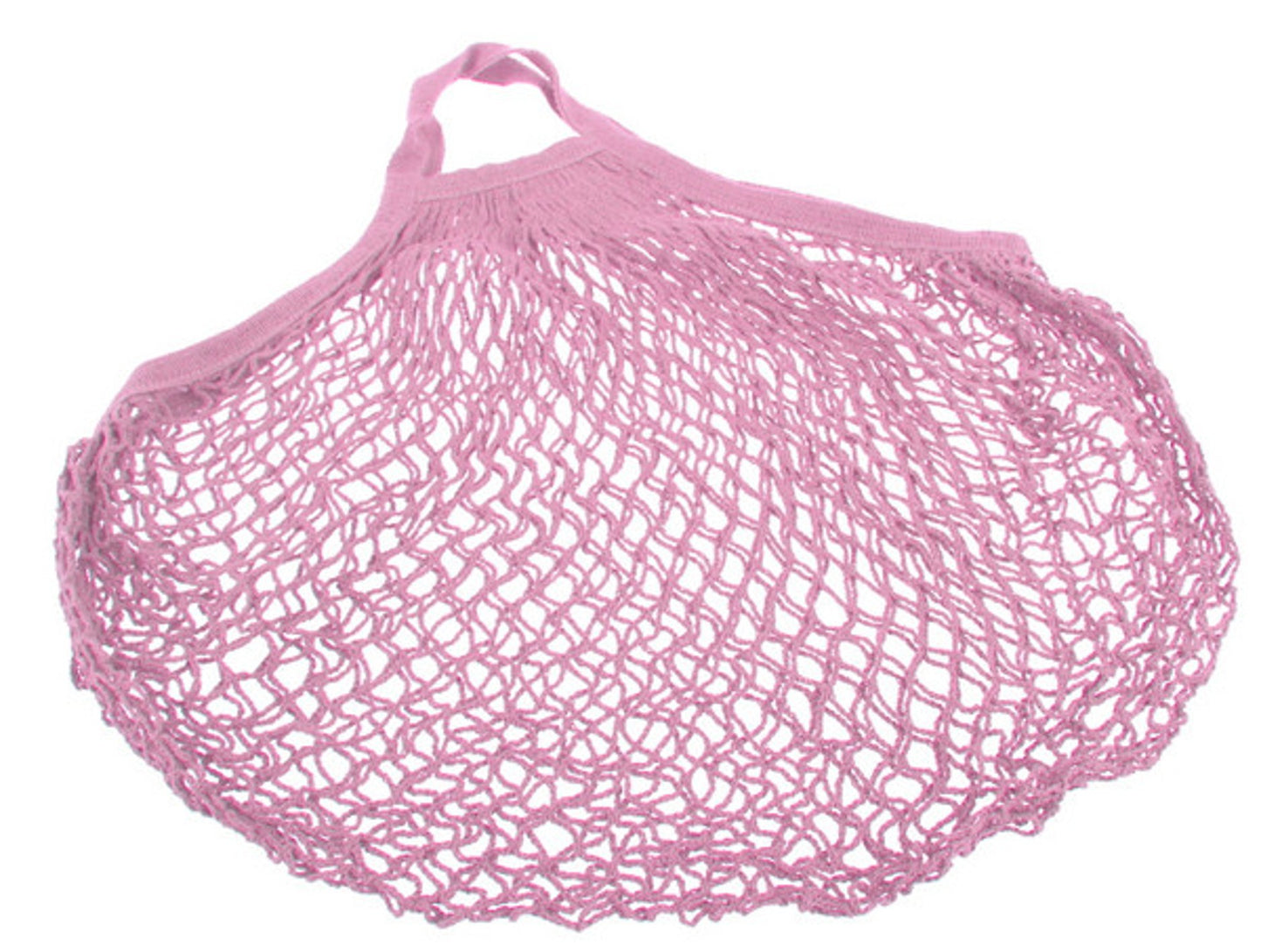 Short Handled String Pink Bag