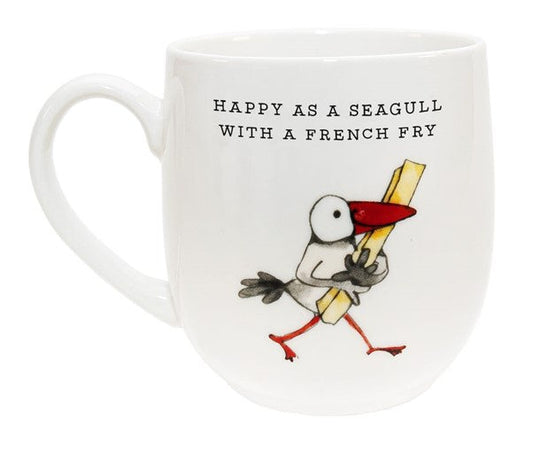 Fine Bone China Cup French Fry