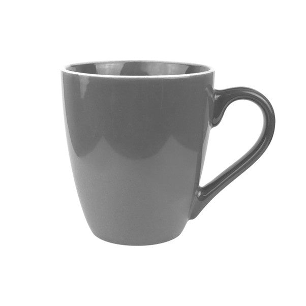 Mug New Bone China 350ml Grey