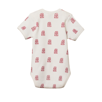 Cotton Short Sleeve Bodysuit Tiki