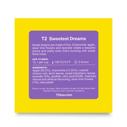 T2 Sweetest Dreams bags