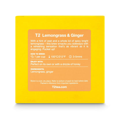 T2 Lemongrass & Ginger Bags