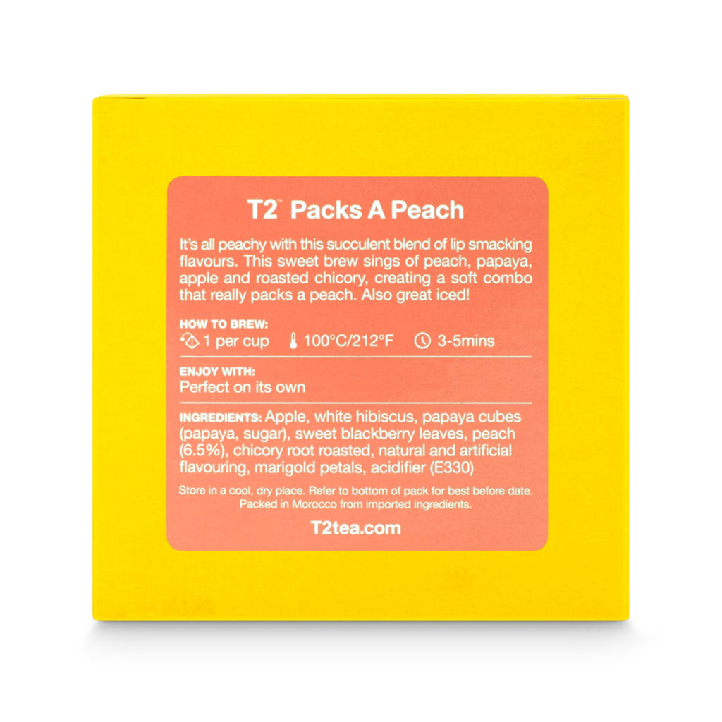 T2 Packs a Peach Bags