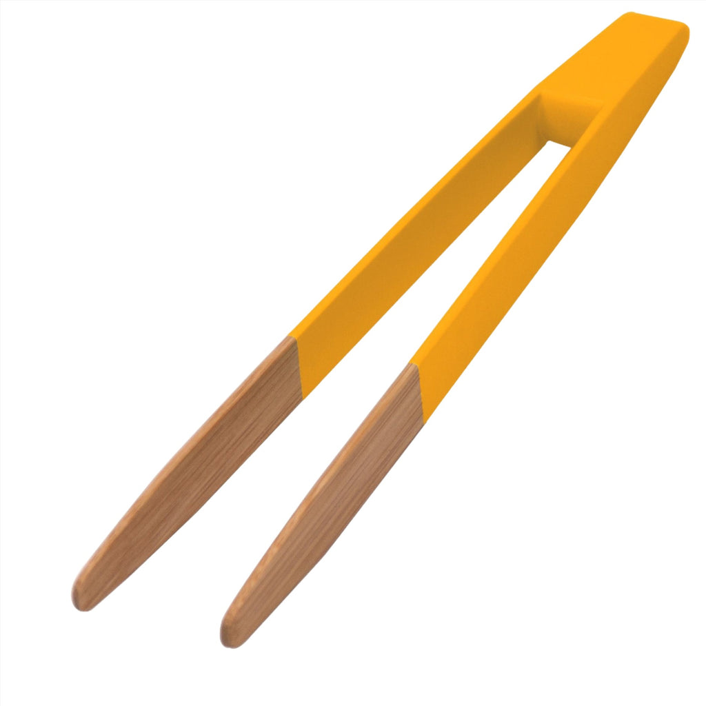 Magnetic Toast Tongs Yellow