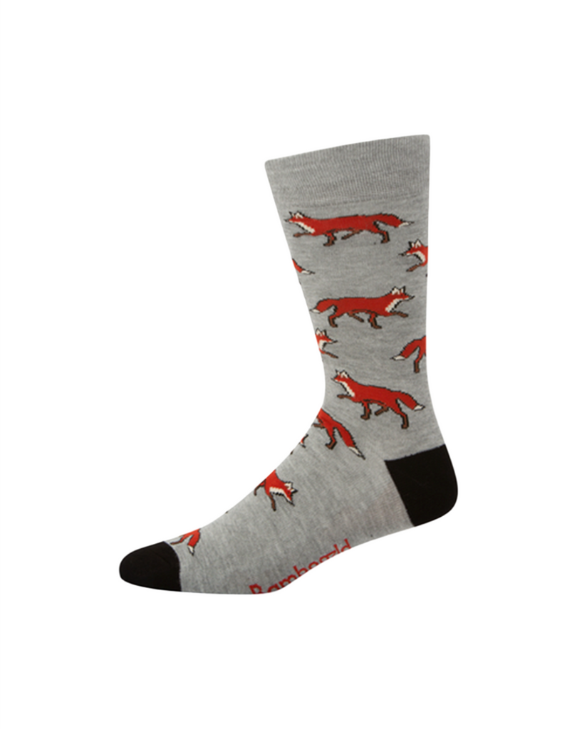 Men's Bamboo Sock - Foxy