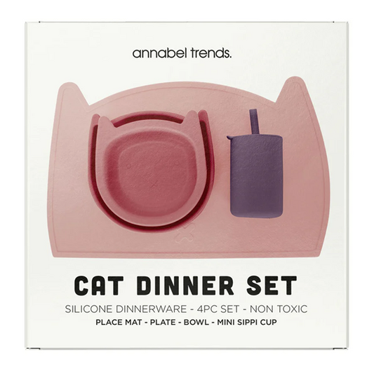 Cat Dinner Set 4pc